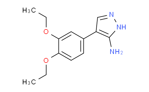 CAS No. 1015844-92-4, 4-(3,4-Diethoxyphenyl)-1h-pyrazol-5-amine