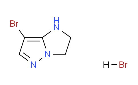 CAS No. 1776066-28-4, 7-Bromo-2,3-dihydro-1H-imidazo[1,2-b]pyrazole hydrobromide