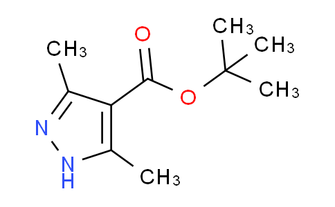 CAS No. 1503901-41-4, tert-Butyl 3,5-dimethyl-1H-pyrazole-4-carboxylate