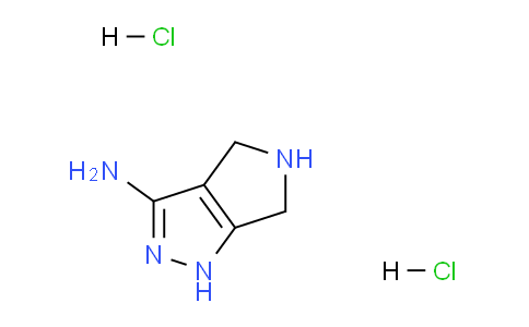 CAS No. 2193067-04-6, 1,4,5,6-Tetrahydropyrrolo[3,4-c]pyrazol-3-amine dihydrochloride