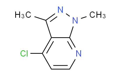 CAS No. 1057672-77-1, 4-Chloro-1,3-dimethyl-1H-pyrazolo[3,4-b]pyridine