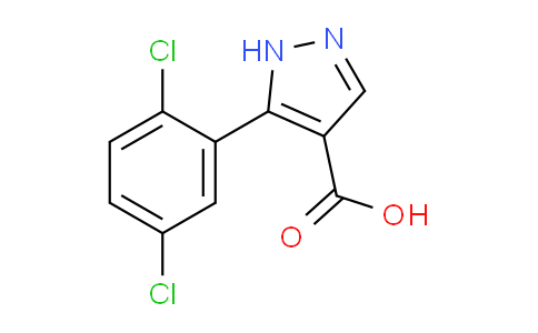 CAS No. 1152543-60-6, 5-(2,5-Dichlorophenyl)-1h-pyrazole-4-carboxylic acid