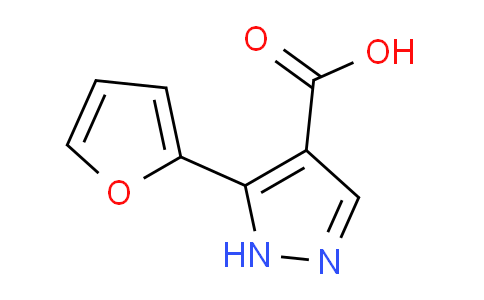 CAS No. 1152543-82-2, 5-(Furan-2-yl)-1h-pyrazole-4-carboxylic acid