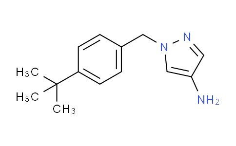 CAS No. 1152842-20-0, 1-[(4-tert-Butylphenyl)methyl]-1H-pyrazol-4-amine