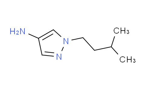 CAS No. 1152866-83-5, 1-(3-Methylbutyl)-1H-pyrazol-4-amine