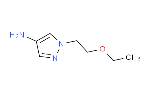 CAS No. 1156386-84-3, 1-(2-Ethoxyethyl)-1H-pyrazol-4-amine