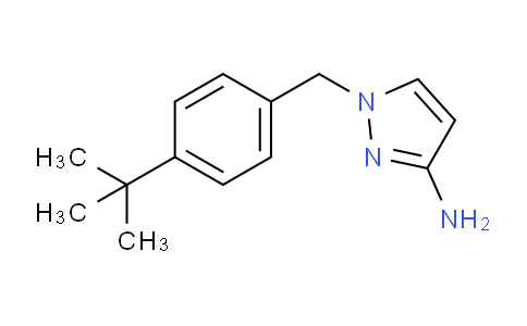 CAS No. 1178413-26-7, 1-[(4-tert-Butylphenyl)methyl]-1H-pyrazol-3-amine