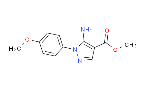 CAS No. 1211437-03-4, Methyl 5-amino-1-(4-methoxyphenyl)-1H-pyrazole-4-carboxylate