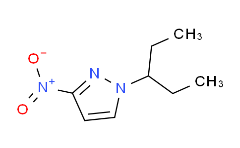 CAS No. 1240565-30-3, 3-Nitro-1-(pentan-3-yl)-1h-pyrazole