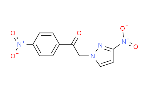 CAS No. 1240565-57-4, 2-(3-Nitro-1h-pyrazol-1-yl)-1-(4-nitrophenyl)ethan-1-one
