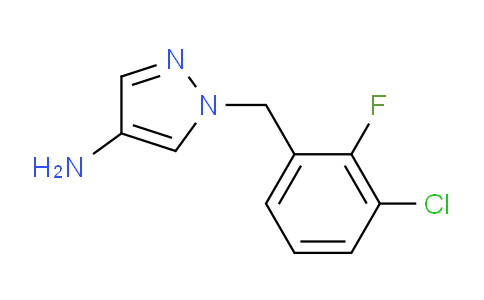 CAS No. 1240566-56-6, 1-[(3-Chloro-2-fluorophenyl)methyl]-1H-pyrazol-4-amine
