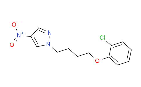 CAS No. 1240567-93-4, 1-[4-(2-Chlorophenoxy)butyl]-4-nitro-1h-pyrazole