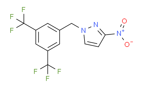 CAS No. 1240567-97-8, 1-{[3,5-Bis(trifluoromethyl)phenyl]methyl}-3-nitro-1h-pyrazole