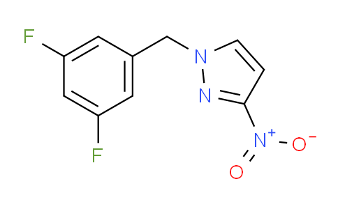 CAS No. 1240568-37-9, 1-[(3,5-Difluorophenyl)methyl]-3-nitro-1h-pyrazole