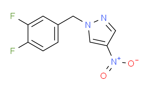 CAS No. 1240568-45-9, 1-[(3,4-Difluorophenyl)methyl]-4-nitro-1h-pyrazole