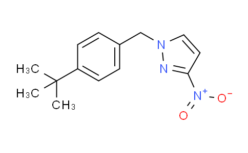 CAS No. 1240568-50-6, 1-[(4-tert-Butylphenyl)methyl]-3-nitro-1h-pyrazole