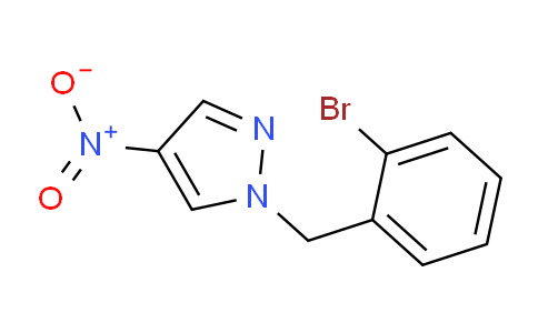 CAS No. 1240568-81-3, 1-[(2-Bromophenyl)methyl]-4-nitro-1h-pyrazole