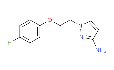 CAS No. 1240569-00-9, 1-[2-(4-Fluorophenoxy)ethyl]-1h-pyrazol-3-amine