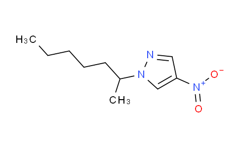 CAS No. 1240569-04-3, 1-(Heptan-2-yl)-4-nitro-1h-pyrazole