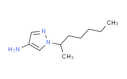 CAS No. 1240569-88-3, 1-(Heptan-2-yl)-1H-pyrazol-4-amine