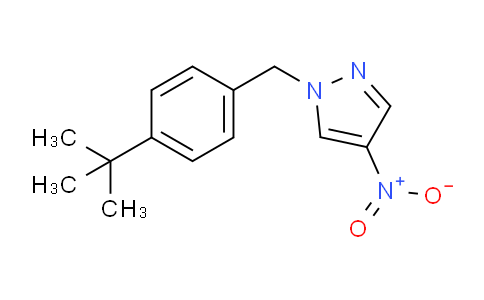 CAS No. 1240570-45-9, 1-[(4-tert-Butylphenyl)methyl]-4-nitro-1h-pyrazole