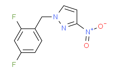 CAS No. 1240572-25-1, 1-[(2,4-Difluorophenyl)methyl]-3-nitro-1h-pyrazole