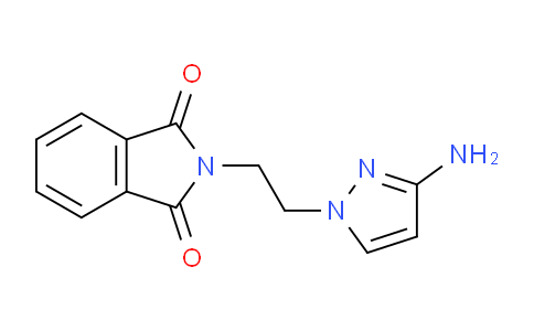 CAS No. 1240572-70-6, 2-[2-(3-Amino-1h-pyrazol-1-yl)ethyl]-2,3-dihydro-1h-isoindole-1,3-dione