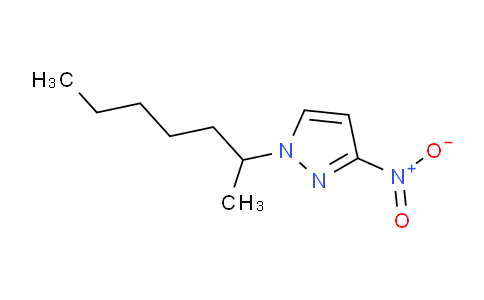 CAS No. 1240573-08-3, 1-(Heptan-2-yl)-3-nitro-1h-pyrazole