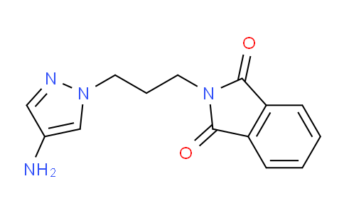 CAS No. 1240573-27-6, 2-[3-(4-Amino-1H-pyrazol-1-yl)propyl]-2,3-dihydro-1H-isoindole-1,3-dione