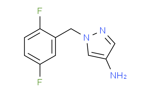 CAS No. 1240574-07-5, 1-[(2,5-Difluorophenyl)methyl]-1H-pyrazol-4-amine