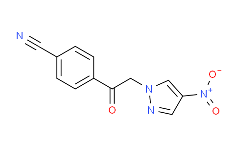 CAS No. 1240577-47-2, 4-[2-(4-Nitro-1h-pyrazol-1-yl)acetyl]benzonitrile