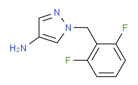CAS No. 1240578-07-7, 1-[(2,6-Difluorophenyl)methyl]-1H-pyrazol-4-amine