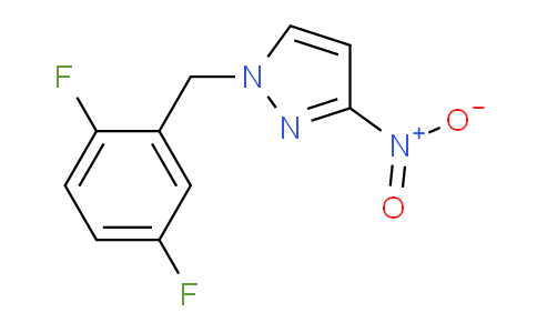 CAS No. 1240579-27-4, 1-[(2,5-Difluorophenyl)methyl]-3-nitro-1h-pyrazole