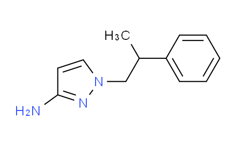 CAS No. 1240579-57-0, 1-(2-Phenylpropyl)-1H-pyrazol-3-amine
