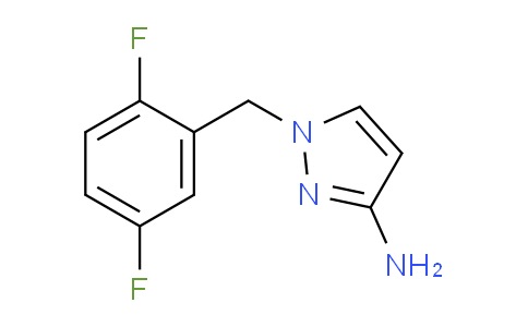 CAS No. 1240580-04-4, 1-[(2,5-Difluorophenyl)methyl]-1H-pyrazol-3-amine