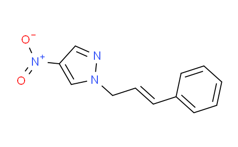 CAS No. 1240590-93-5, 4-Nitro-1-[(2e)-3-phenylprop-2-en-1-yl]-1h-pyrazole