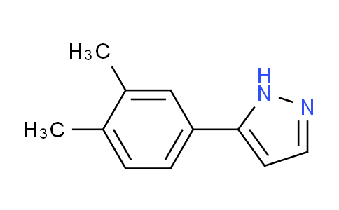 CAS No. 1249294-23-2, 5-(3,4-Dimethylphenyl)-1h-pyrazole