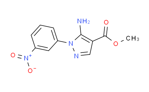 CAS No. 1264047-13-3, Methyl 5-amino-1-(3-nitrophenyl)-1H-pyrazole-4-carboxylate