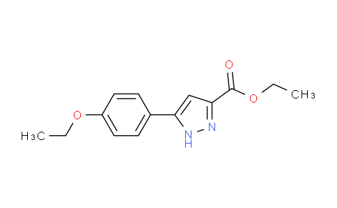 CAS No. 1326812-01-4, Ethyl 5-(4-ethoxyphenyl)-1H-pyrazole-3-carboxylate
