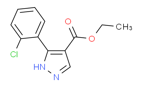 CAS No. 149740-12-5, Ethyl 5-(2-chlorophenyl)-1h-pyrazole-4-carboxylate