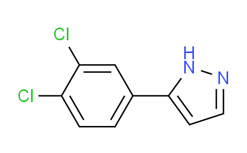 CAS No. 154257-68-8, 5-(3,4-Dichlorophenyl)-1h-pyrazole