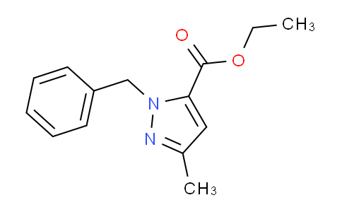 CAS No. 17607-79-3, Ethyl 1-benzyl-3-methyl-1H-pyrazole-5-carboxylate
