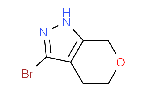 CAS No. 1781061-48-0, 3-Bromo-1,4,5,7-tetrahydropyrano[3,4-c]pyrazole