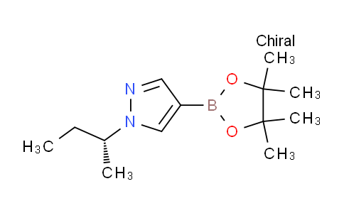 CAS No. 1940180-67-5, (R)-1-(sec-Butyl)-4-(4,4,5,5-tetramethyl-1,3,2-dioxaborolan-2-yl)-1H-pyrazole
