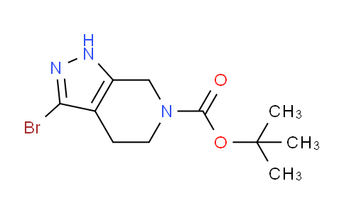 CAS No. 2158268-53-0, tert-Butyl 3-bromo-1,4,5,7-tetrahydro-6H-pyrazolo[3,4-c]pyridine-6-carboxylate