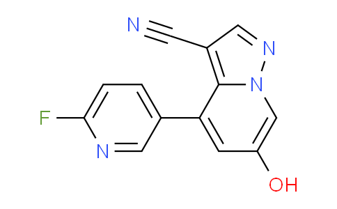 MC736044 | 2222654-09-1 | 4-(6-Fluoropyridin-3-yl)-6-hydroxypyrazolo[1,5-a]pyridine-3-carbonitrile