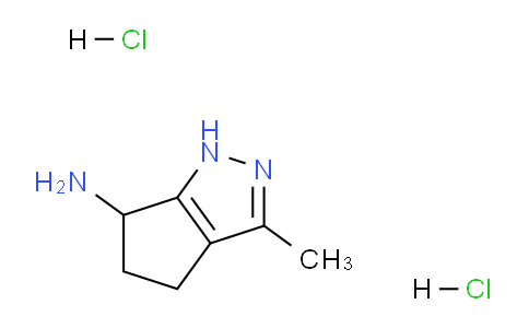 CAS No. 2411552-85-5, 3-Methyl-1,4,5,6-tetrahydrocyclopenta[c]pyrazol-6-amine dihydrochloride