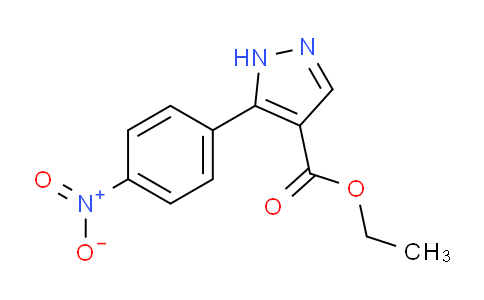 CAS No. 35487-11-7, Ethyl 5-(4-nitrophenyl)-1h-pyrazole-4-carboxylate