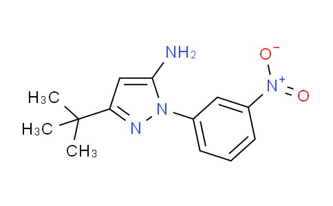 CAS No. 476637-05-5, 3-tert-Butyl-1-(3-Nitrophenyl)-1H-pyrazol-5-amine