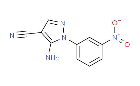 CAS No. 65973-70-8, 5-Amino-1-(3-nitrophenyl)-1H-pyrazole-4-carbonitrile